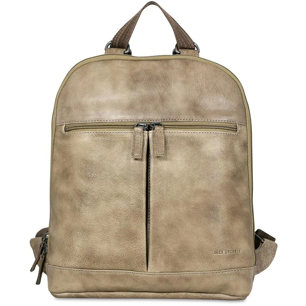 Jack Georges Buffed Small Convertible Backpack/Crossbody 6133