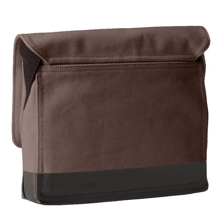 Jack Spade Canvas Messenger Bag Charcoal/ Black 