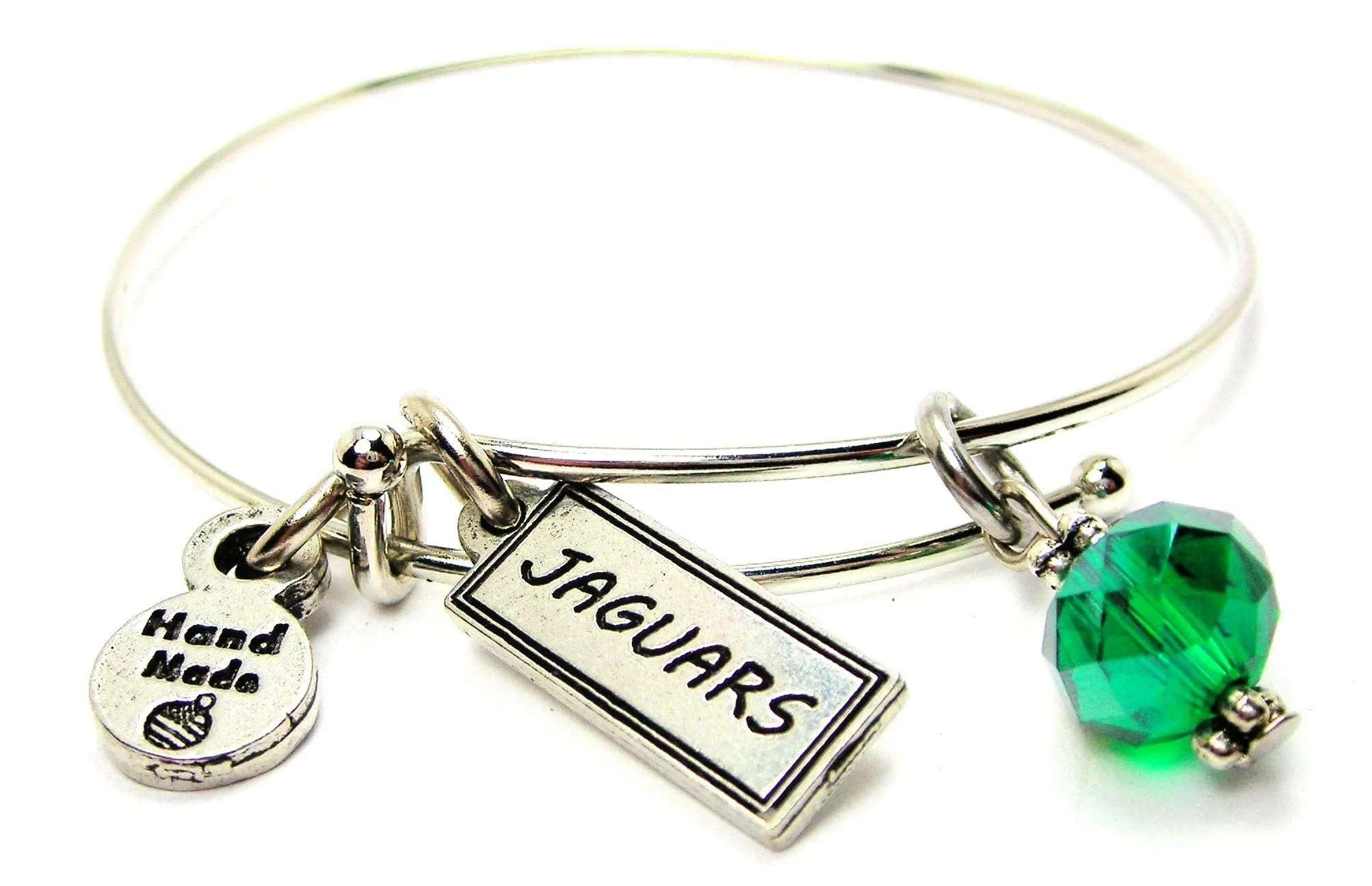 Jaguars Tab Bangle Bracelet