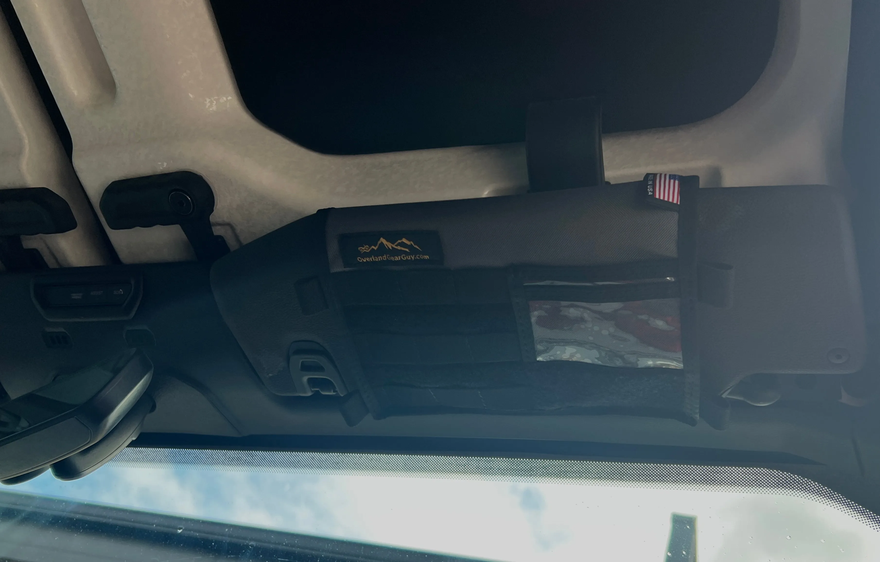 Jeep Gladiator MOLLE Visor Organizer - Tacoma Visor