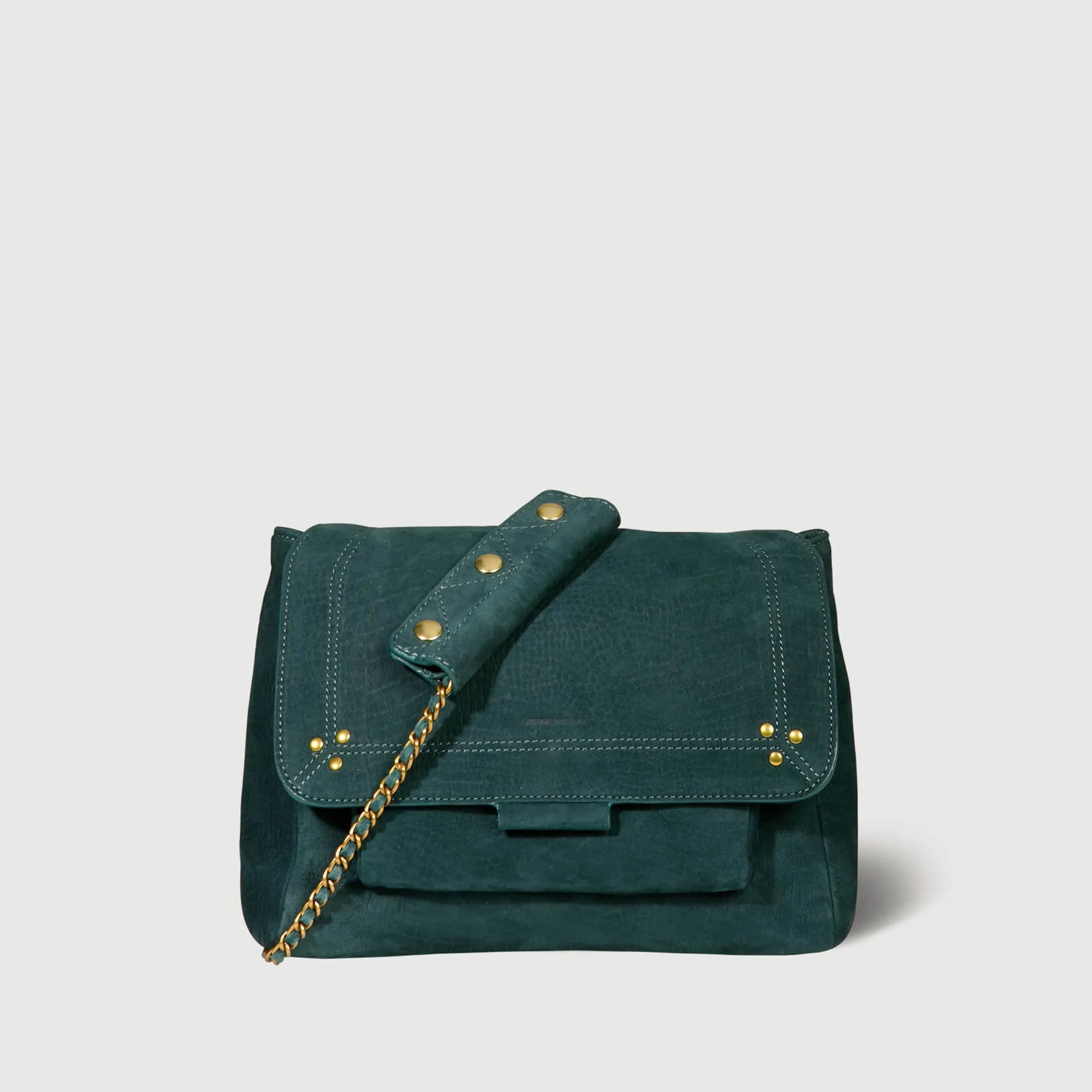 JEROME DREYFUSS SHOULDER BAG LULU L TA GREEN