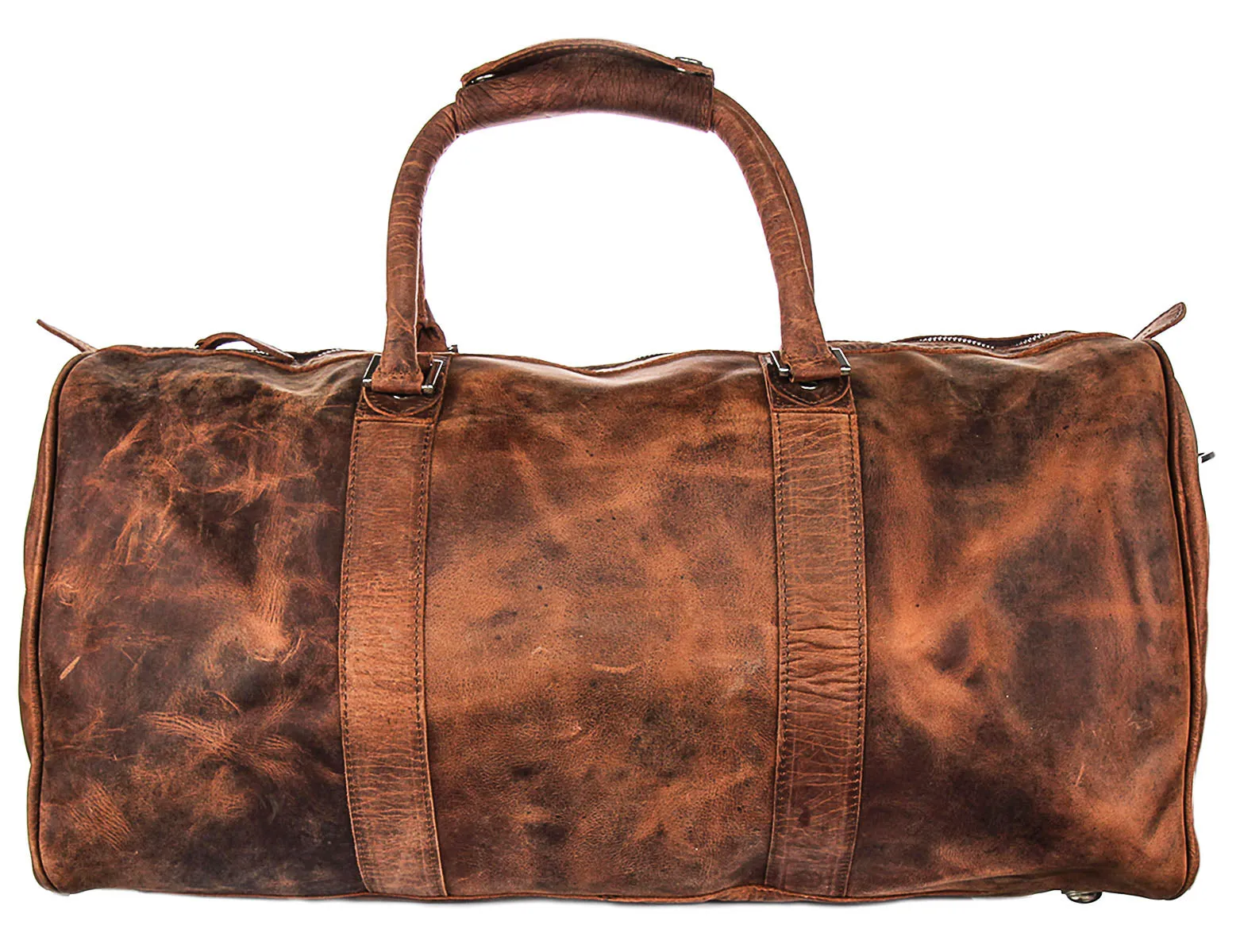 Justinreess England Voyager Lite In Cognac Bag