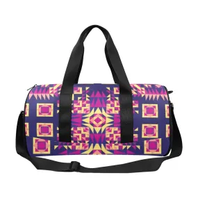 Kaleidoscope Bleu Duffle Bag