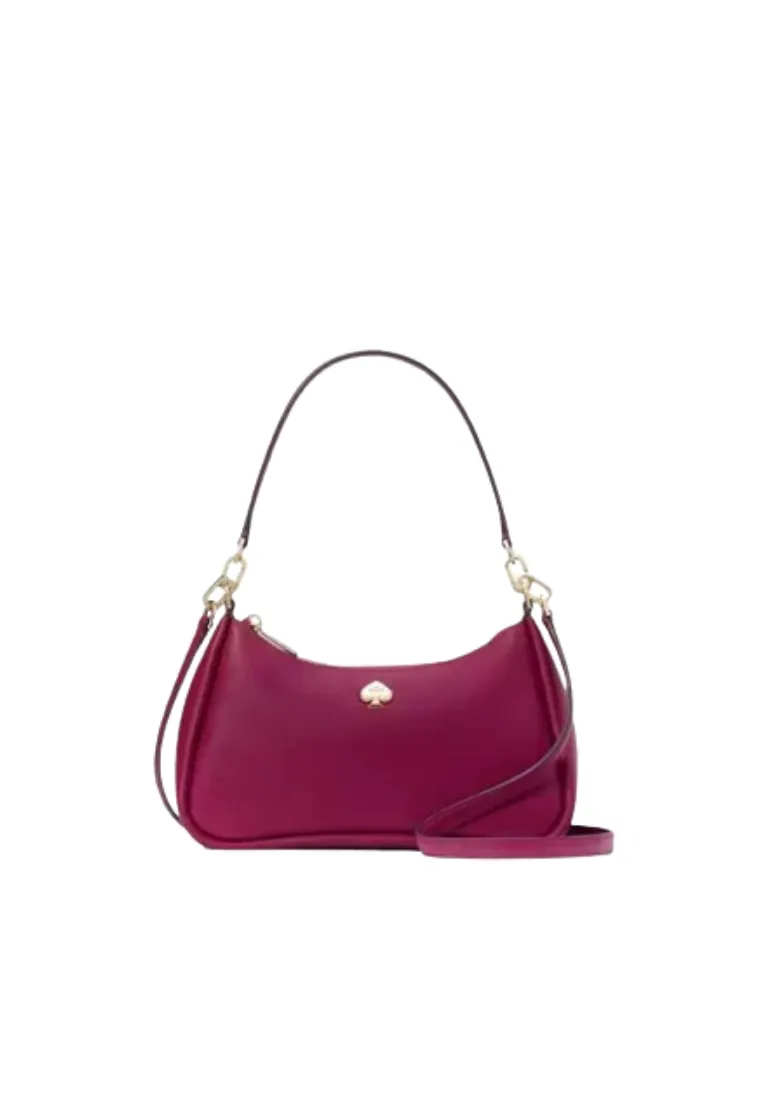 Kate Spade Kayla Small Convertible Shoulder Bag In Dark Raspberry KI904