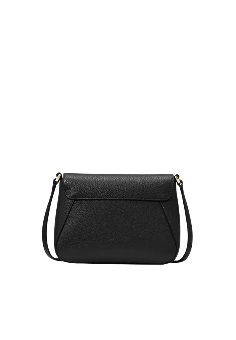 Kate Spade Monica Small Flap Crossbody Bag In Black KF364