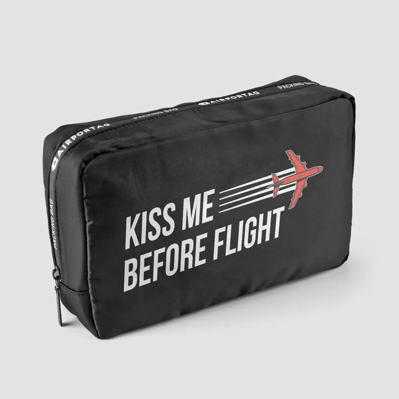 Kiss Me Before Flight - Packing Bag