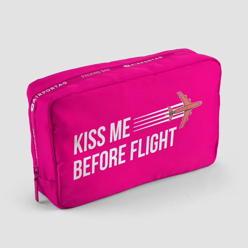 Kiss Me Before Flight - Packing Bag