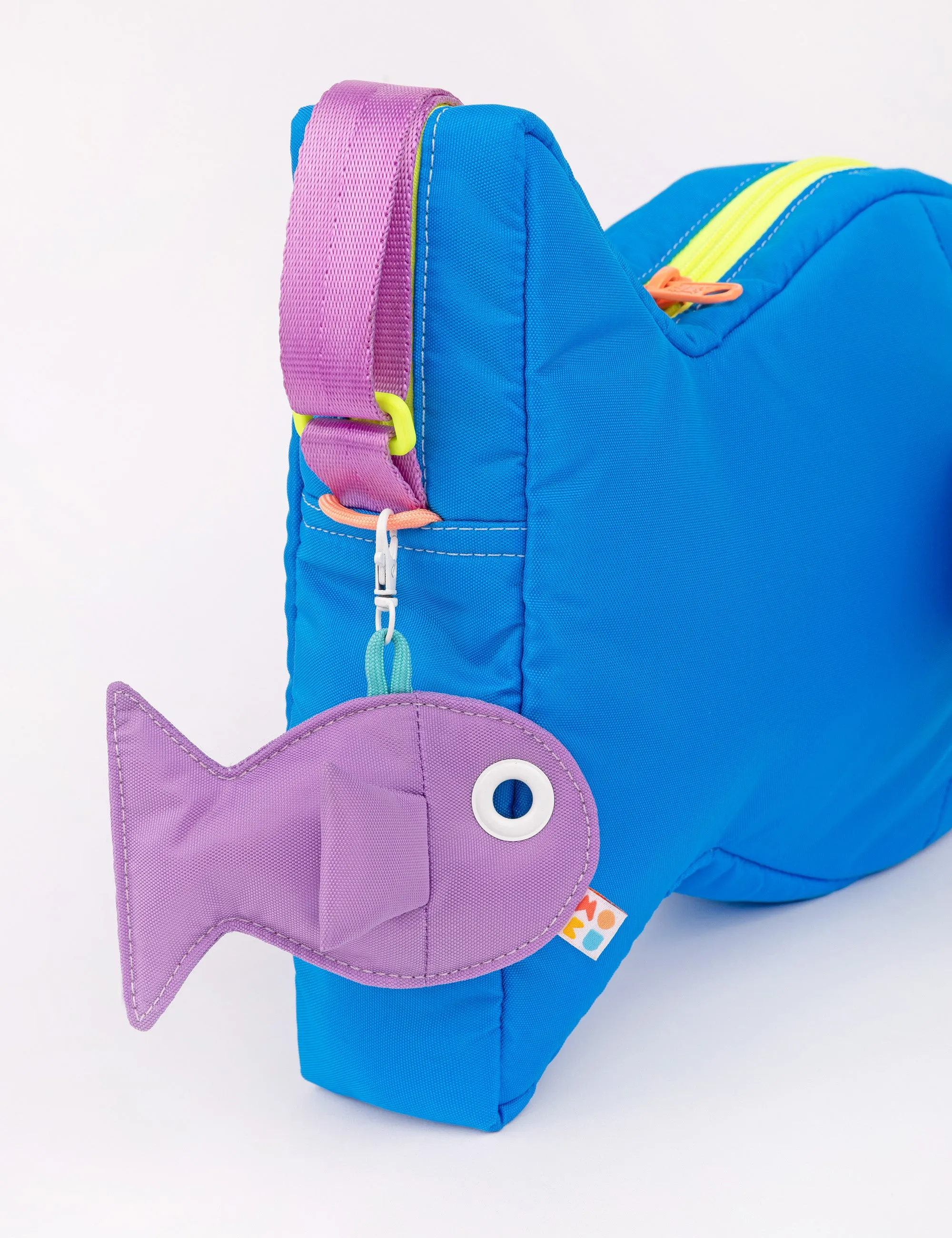 Lavender Fish Keychain