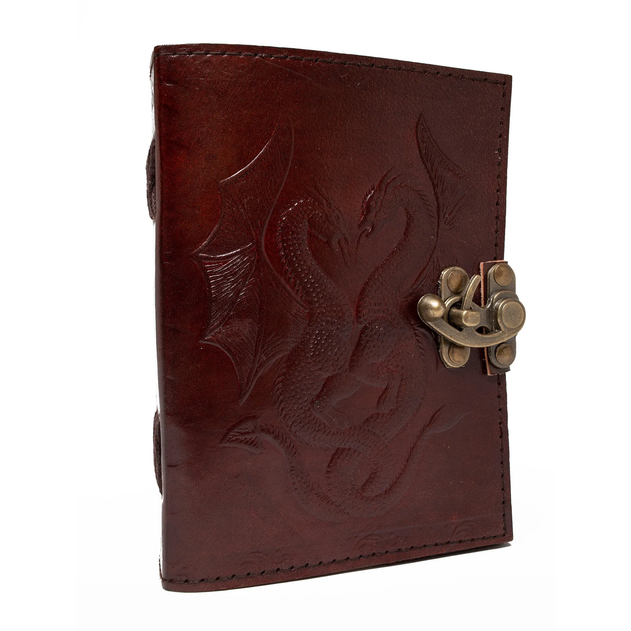 Leather Sketchbook - Entwined Dragons