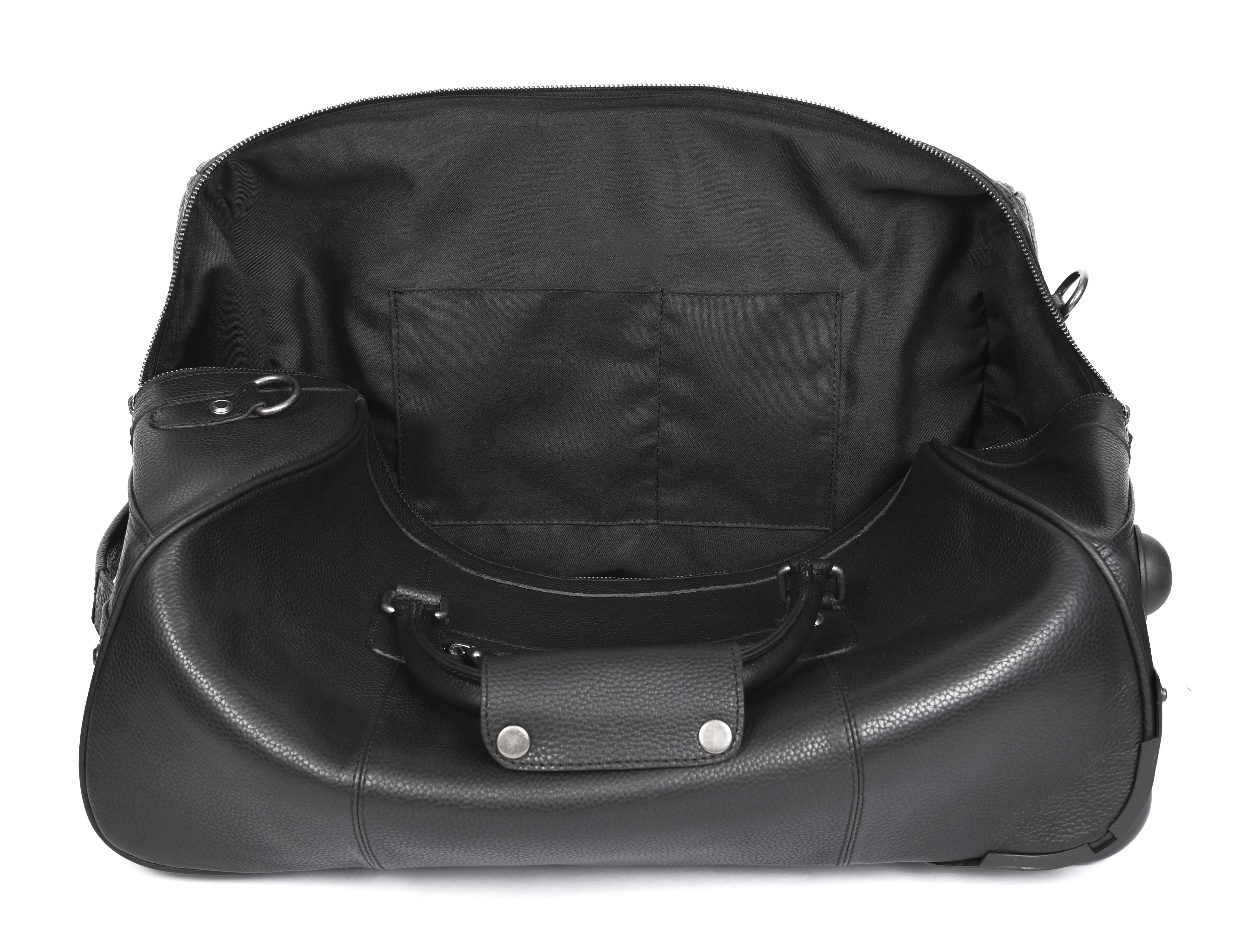 Leather Trolley Bag