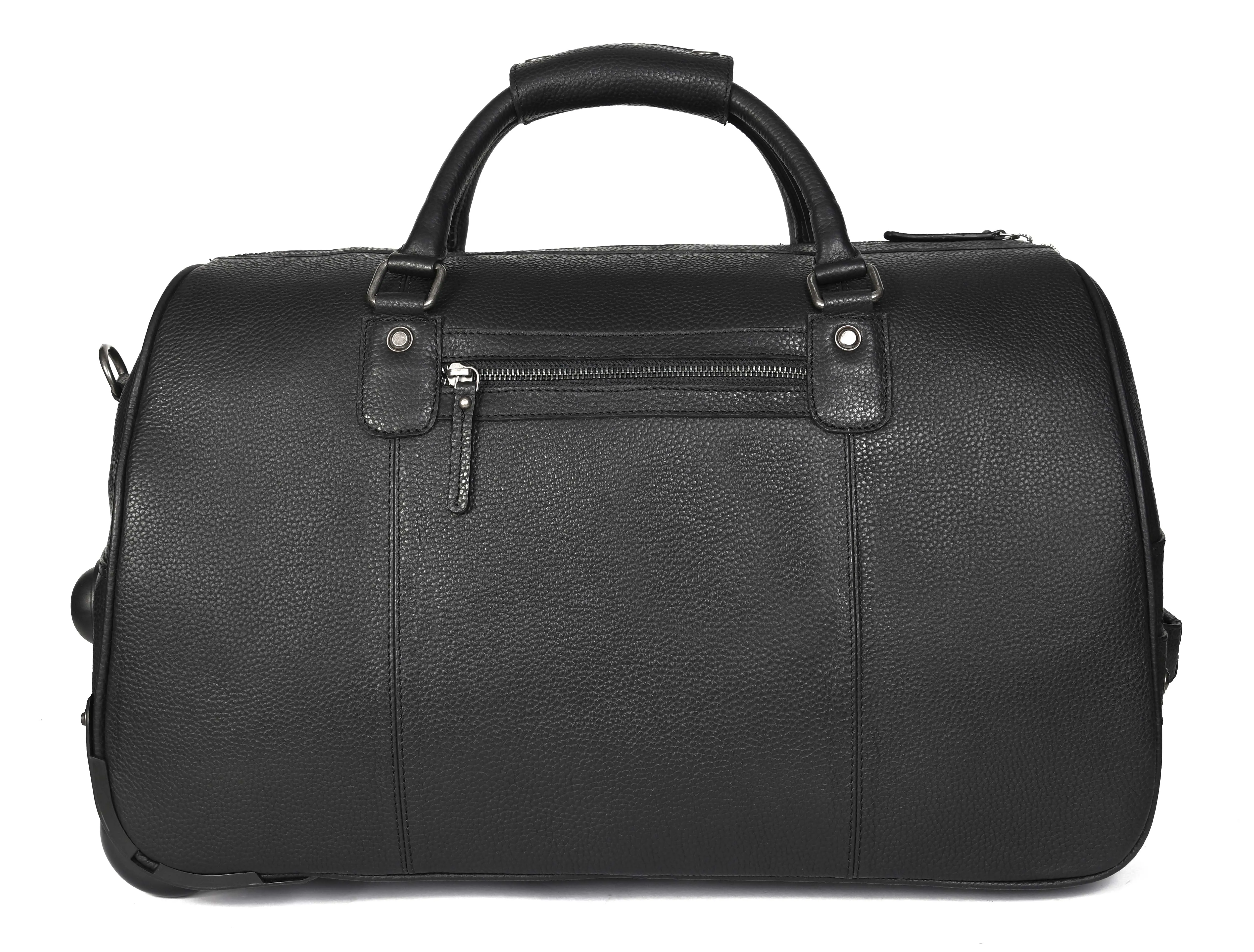 Leather Trolley Bag