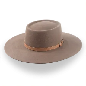 Light Brown Wide Brim Vaquero Cowboy Hat | The Mojave