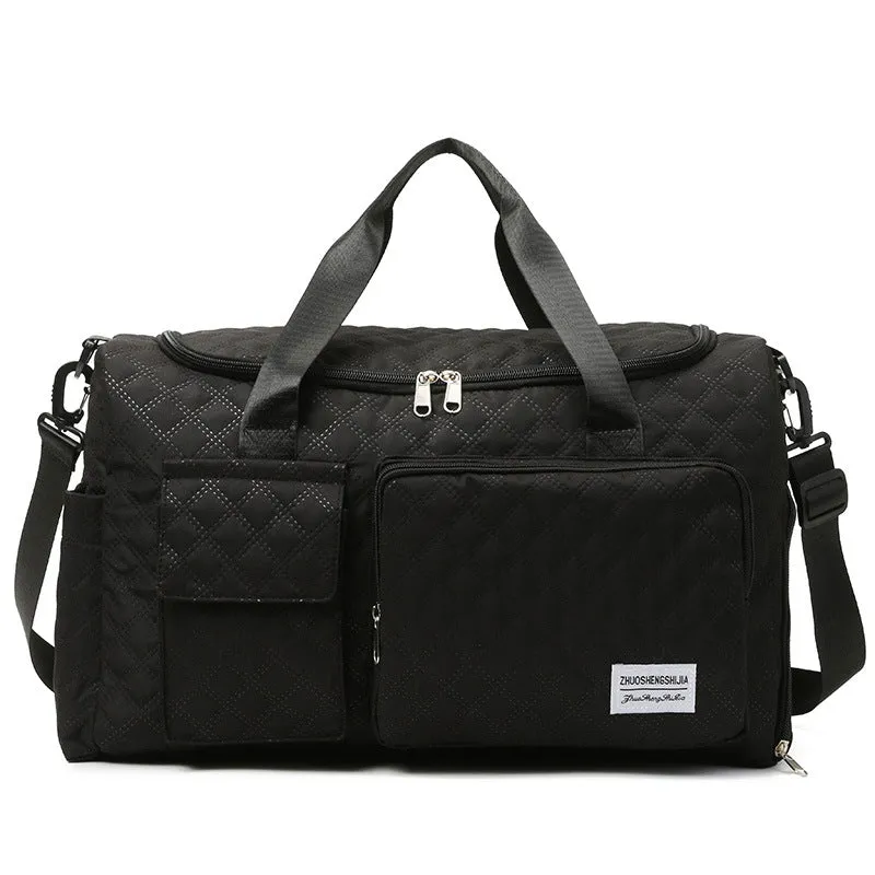 Lightweight Travel Duffle Men and Women All In On Carry On Weekend Bag