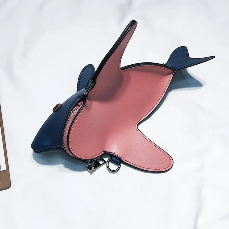 Lovely Shark Shaped Crossbody Bag