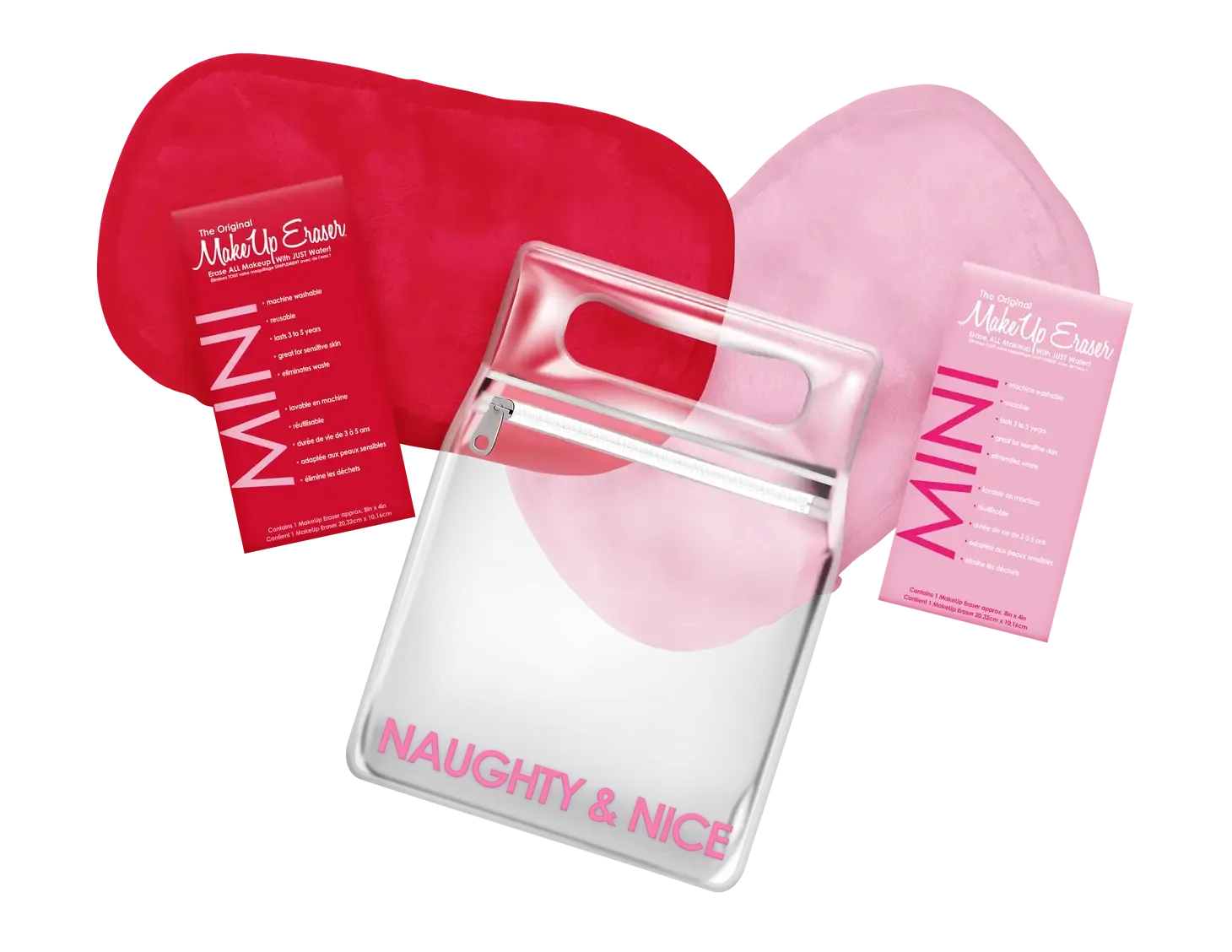 MakeUp Eraser Naughty & Nice 2 Piece Set