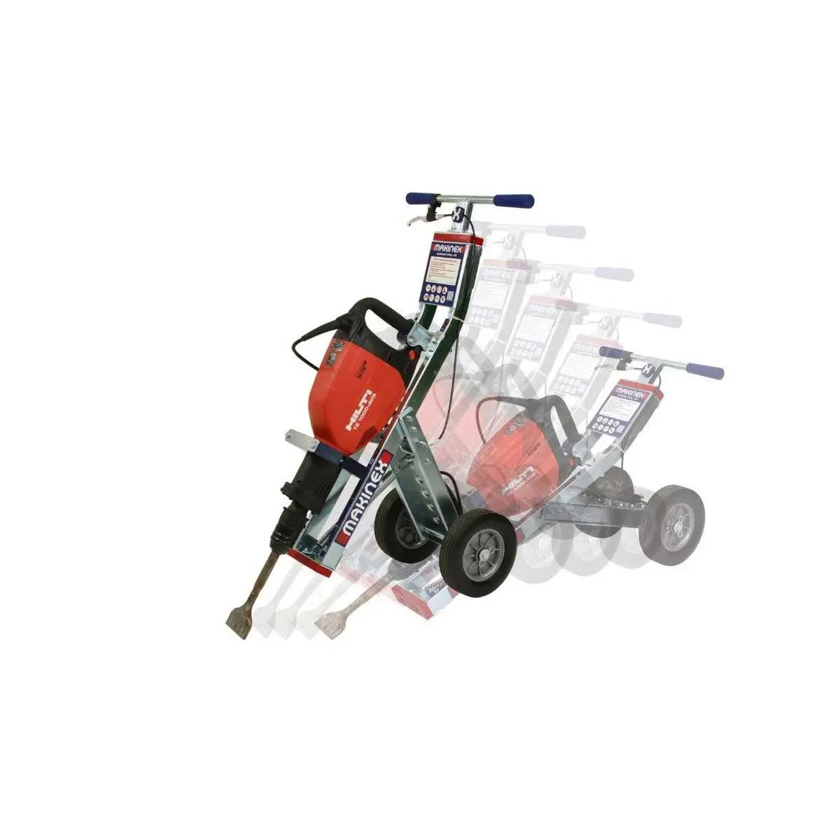 Makinex Universal Jackhammer Trolley