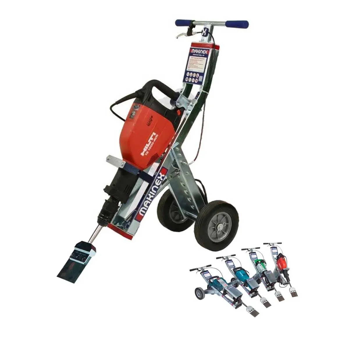 Makinex Universal Jackhammer Trolley