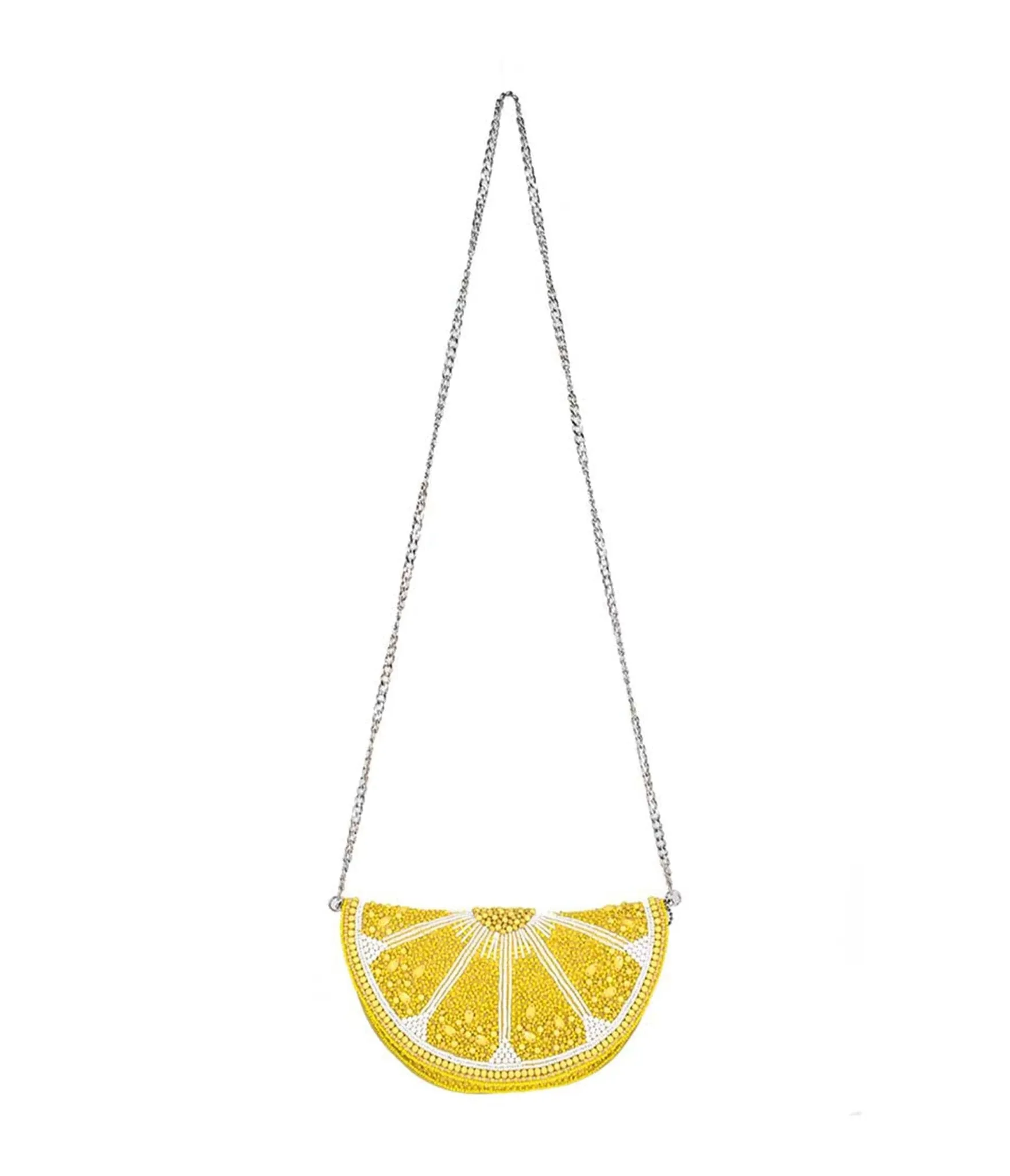 Mary Frances Tart Lemon Crossbody Bag