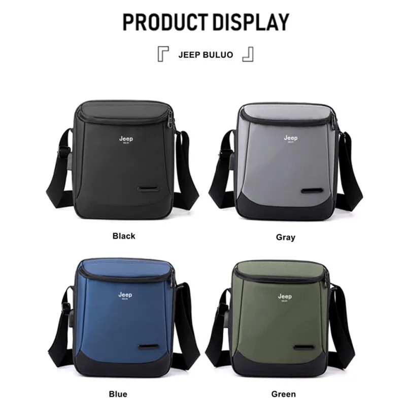 Men Shoulder Bags Fashion Business Male Crossbody Messenger Daily Bag Nylon Multifunction High Capacity New Hot Sale