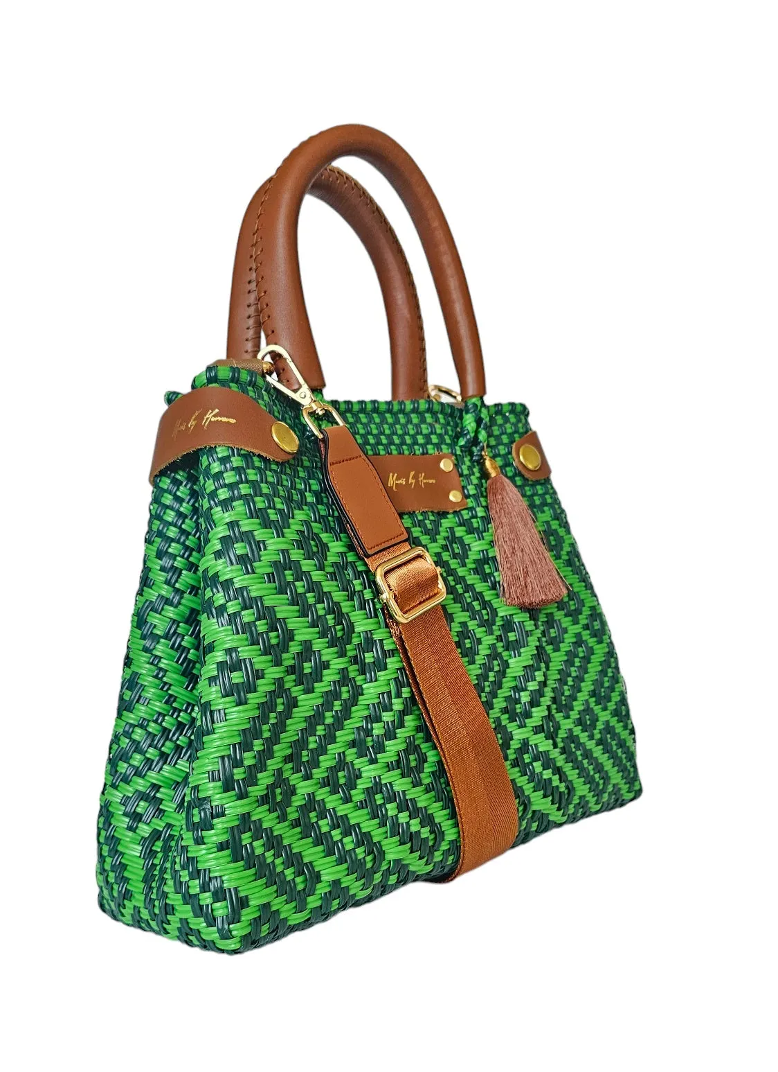 Mini Less Pollution Crossbody Bag - Emerald