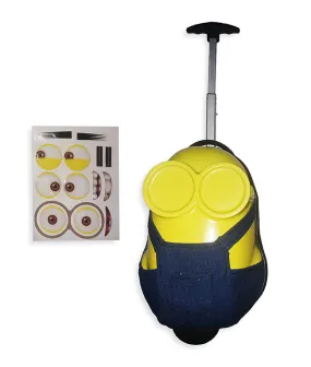 Minion 13 inches Shape Trolley with Expression Stickers