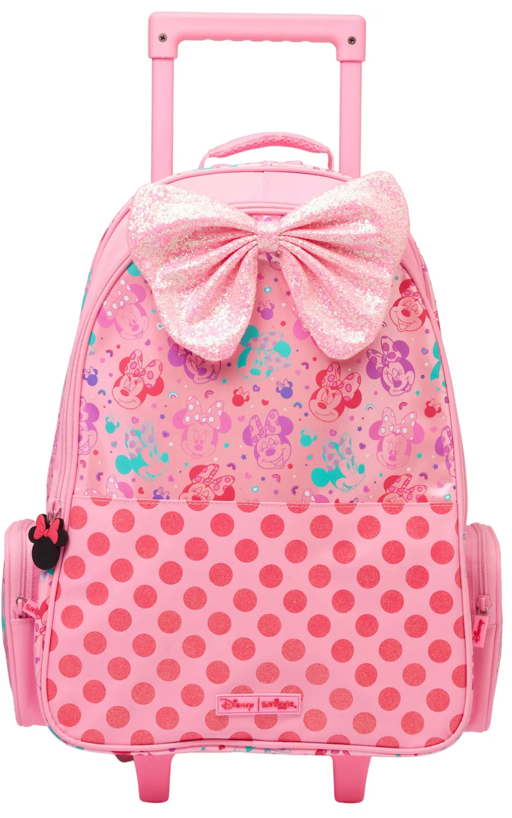 Minnie Mouse Trolley Backpack With Light Up Wheels