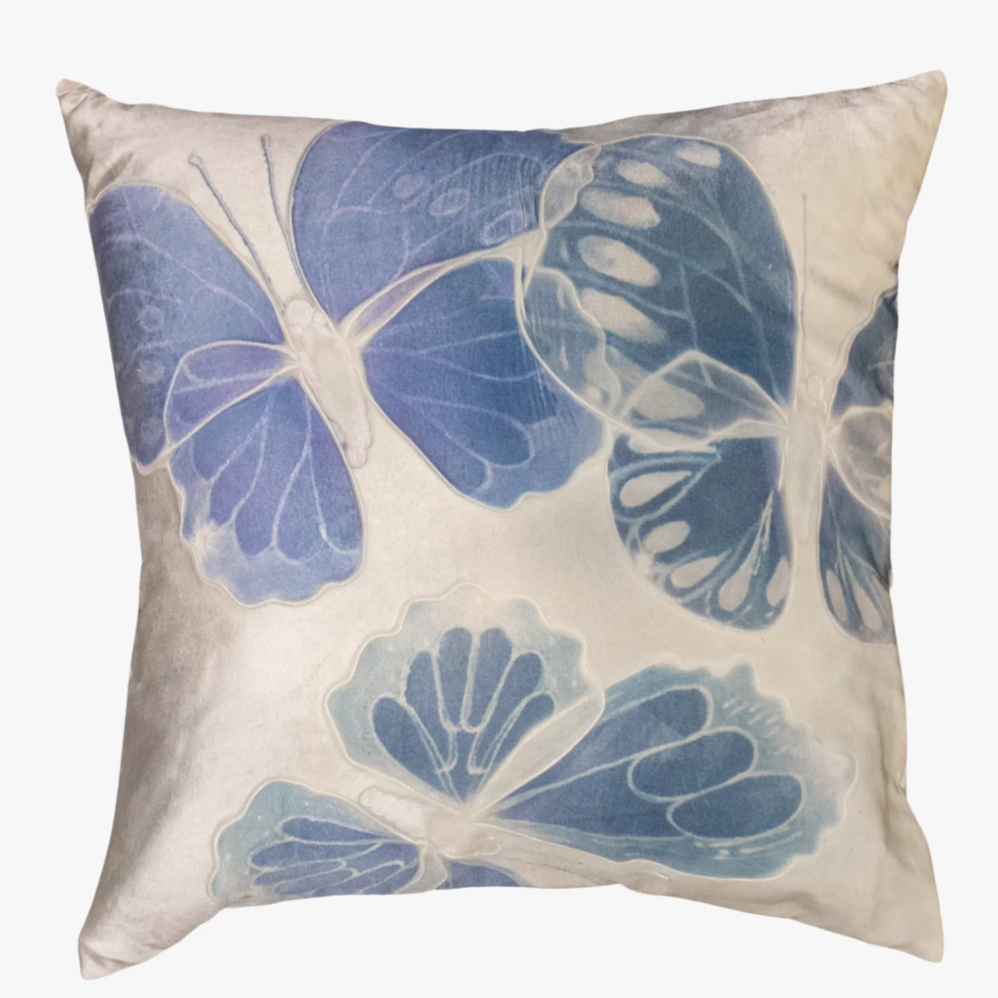 Monarch Twilight Ivoire Signature Velvet Pillows