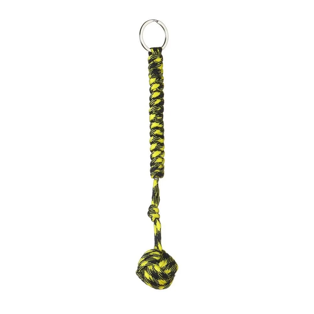 Monkey Fist Paracord Ball Self Defense Keychain