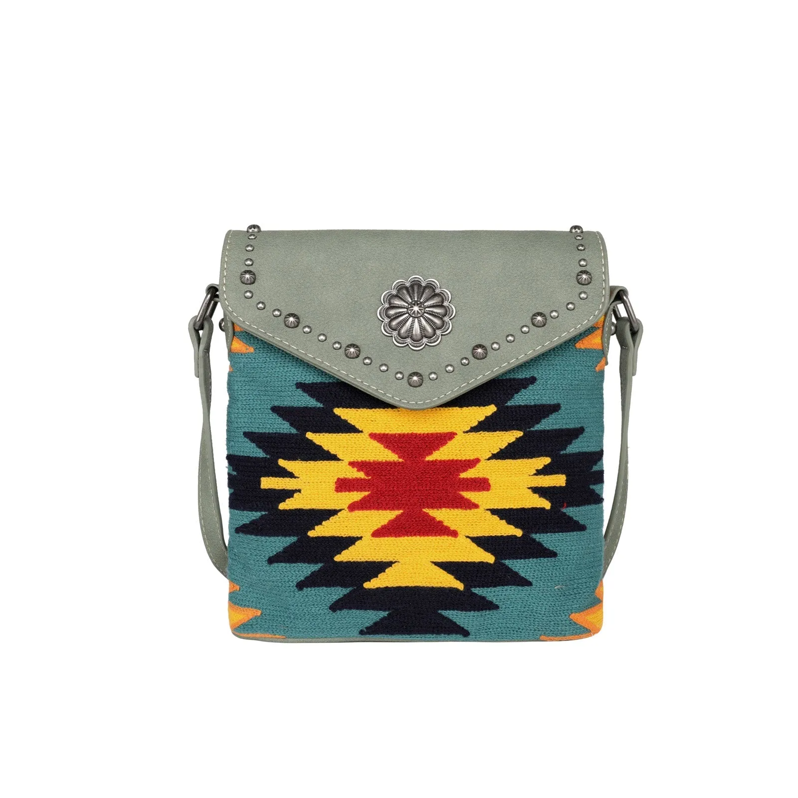 Montana West Aztec Tapestry Collection Crossbody Bag