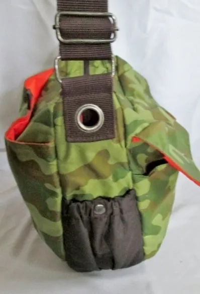 MOSSIMO DENIM SUPPLY Tactical Messenger Crossbody Biker Bag CAMO Man Purse