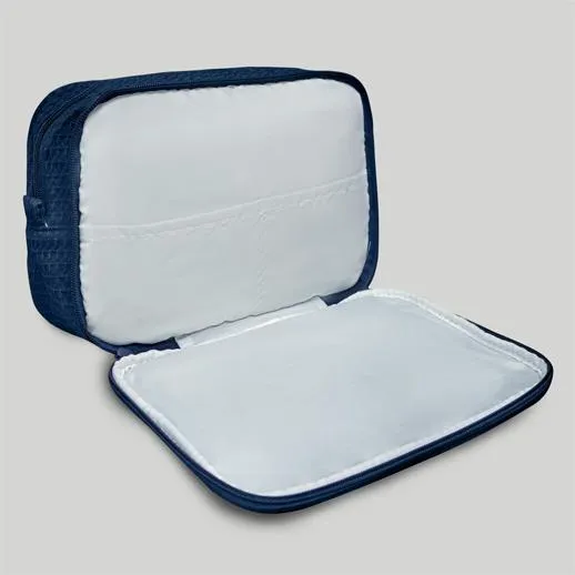 Navy Makeup Bag