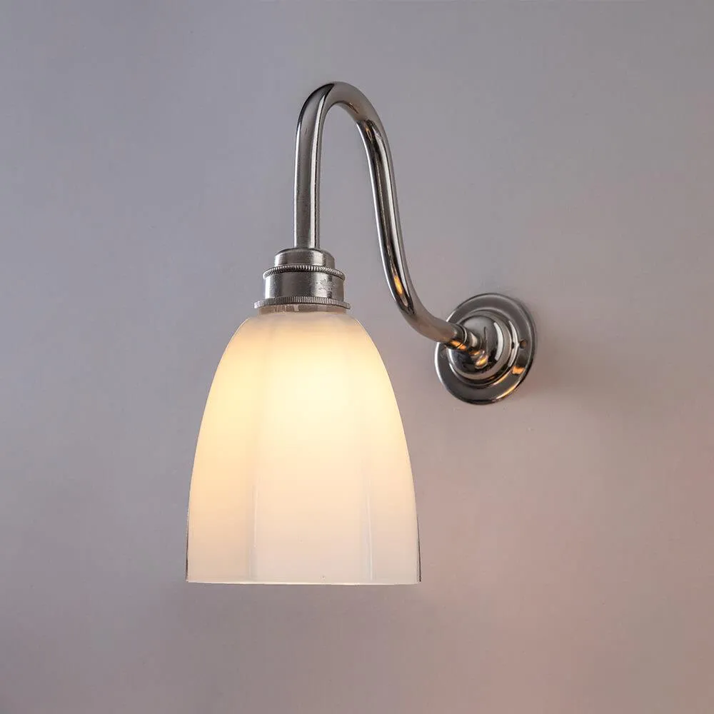 Old School Electric Hexagon swan wall light - E27