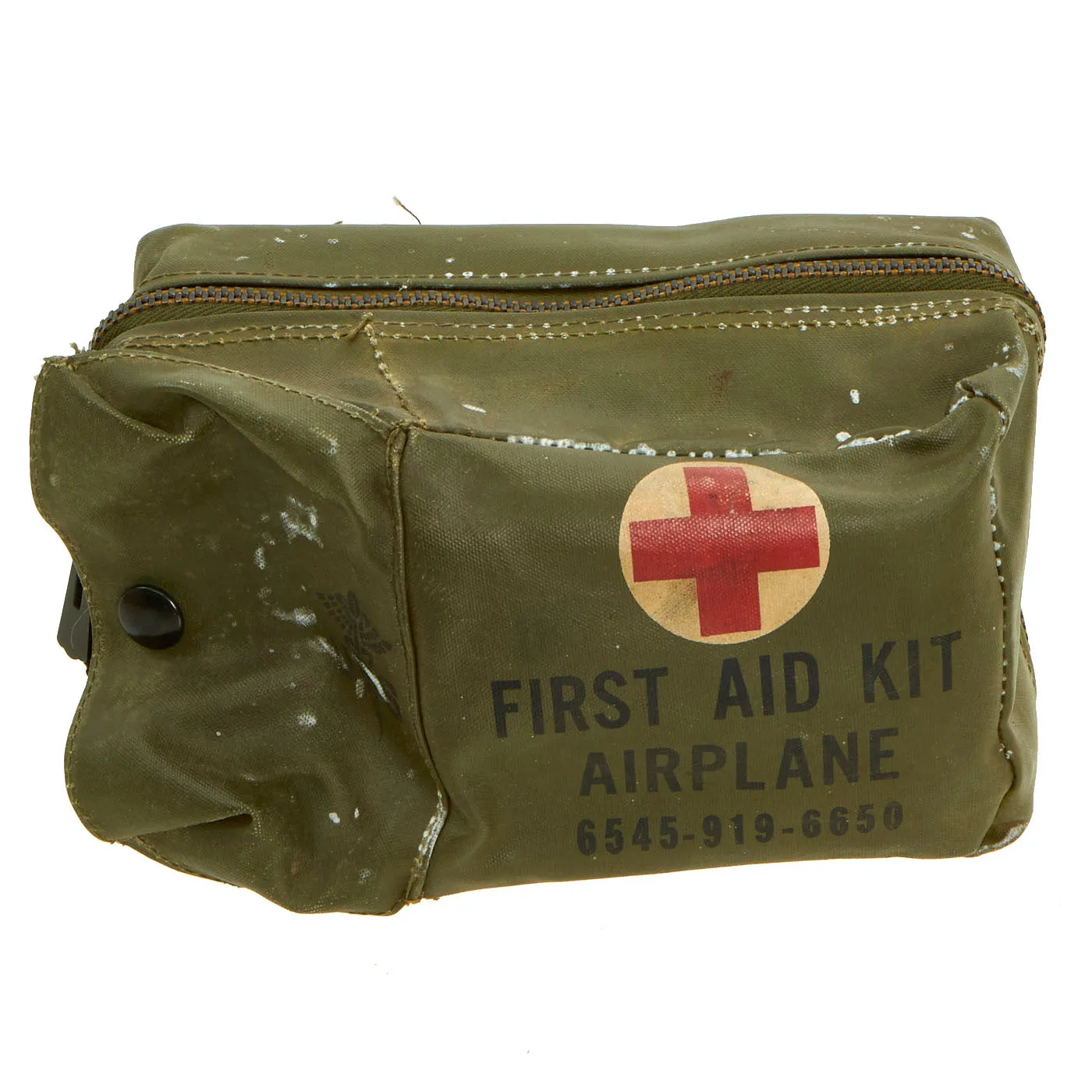 Original U.S. Vietnam War Era First Aid Kit Lot With Contents - 4 Items