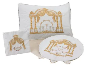 Ornate Passover Linen Pesach Set