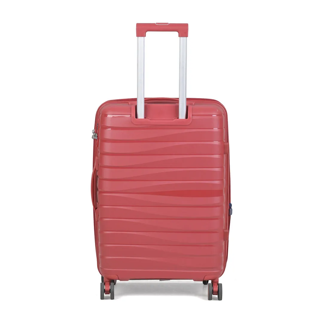 Paklite - PA34 Medium 24in spinner suitcase - Red