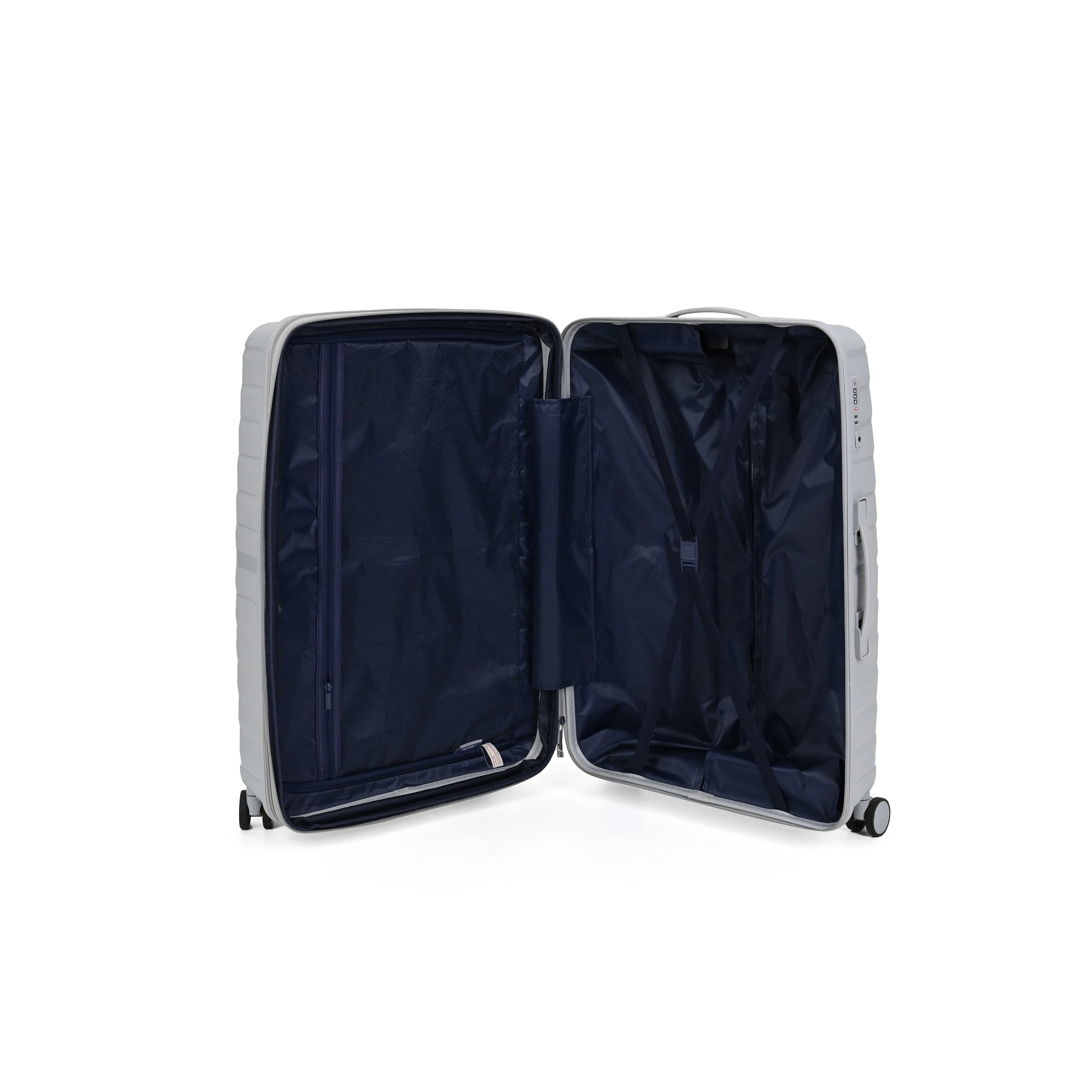 Paklite - PA34 Medium 24in spinner suitcase - Silver