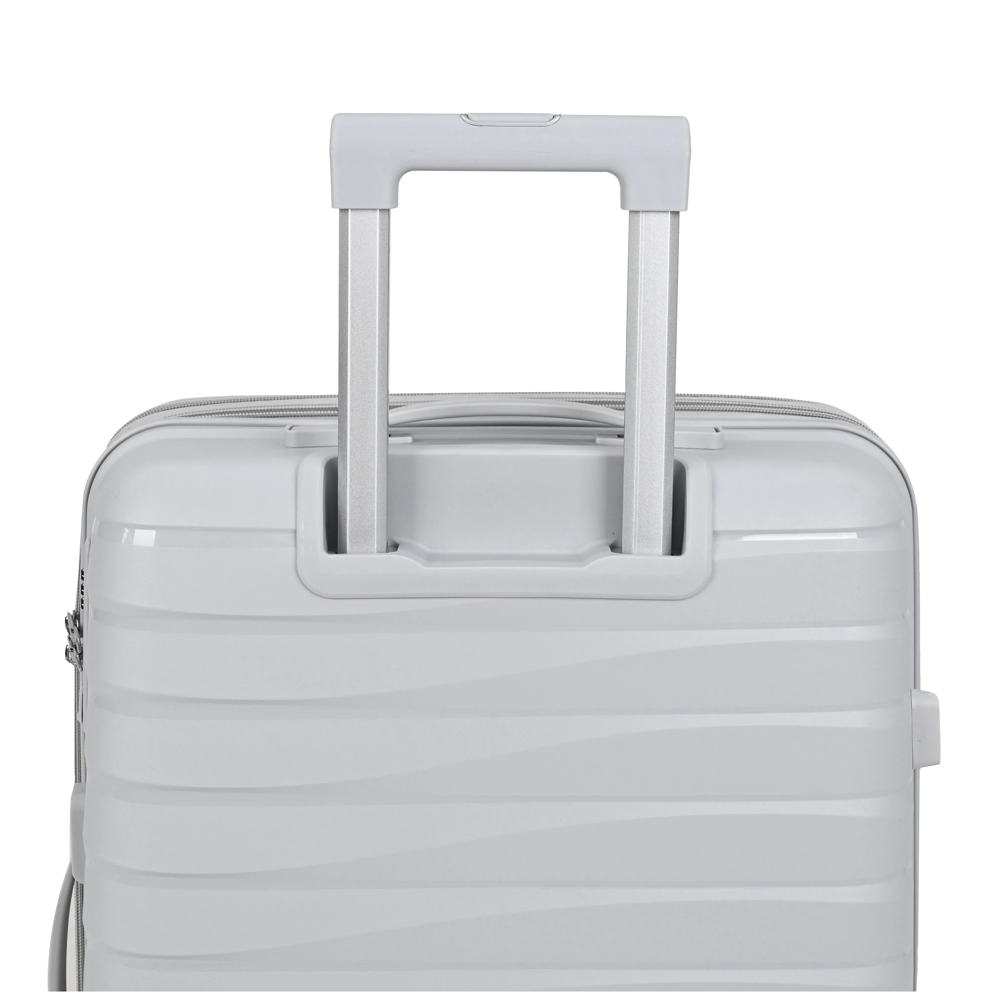 Paklite - PA34 Medium 24in spinner suitcase - Silver