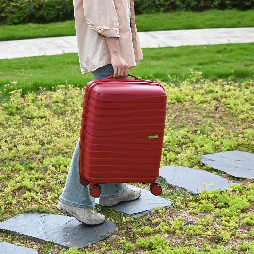 Paklite - PA34 small 20in spinner suitcase - Red