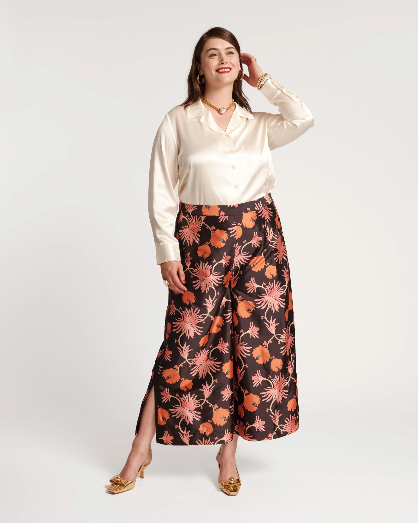 Palazzo Pant Fantasia Print