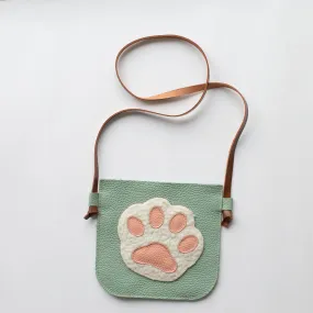 Pet Paw Bag Personalized Leather Crossbody Purse