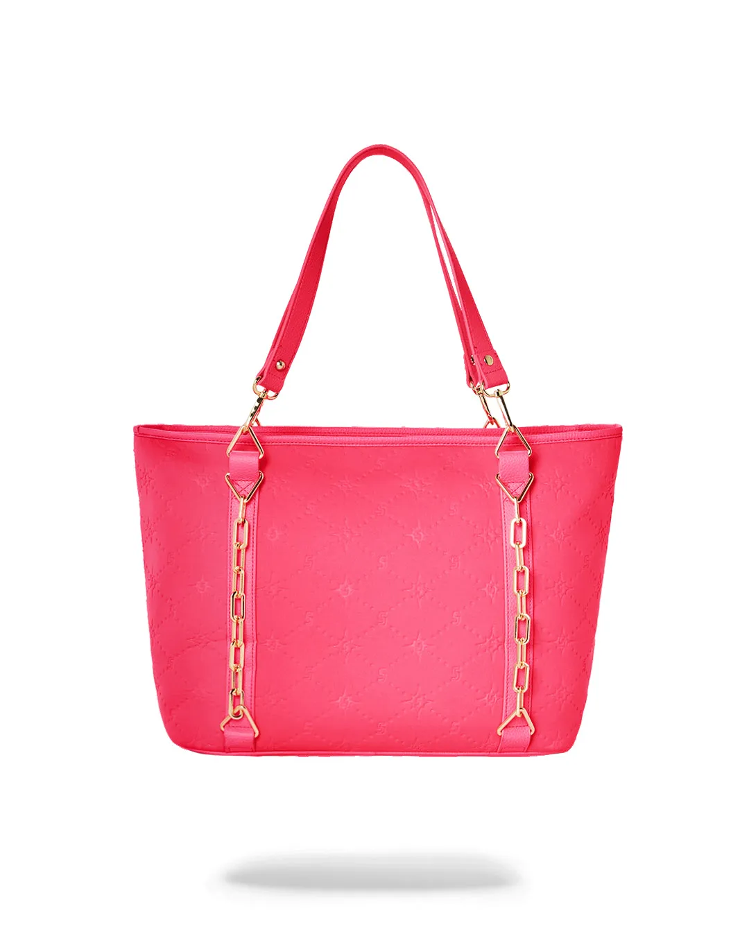 Pink Puffy Bag Tote Bag