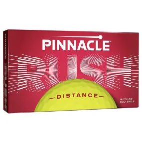 Pinnacle Rush 15 Pack Golf Balls | Yellow