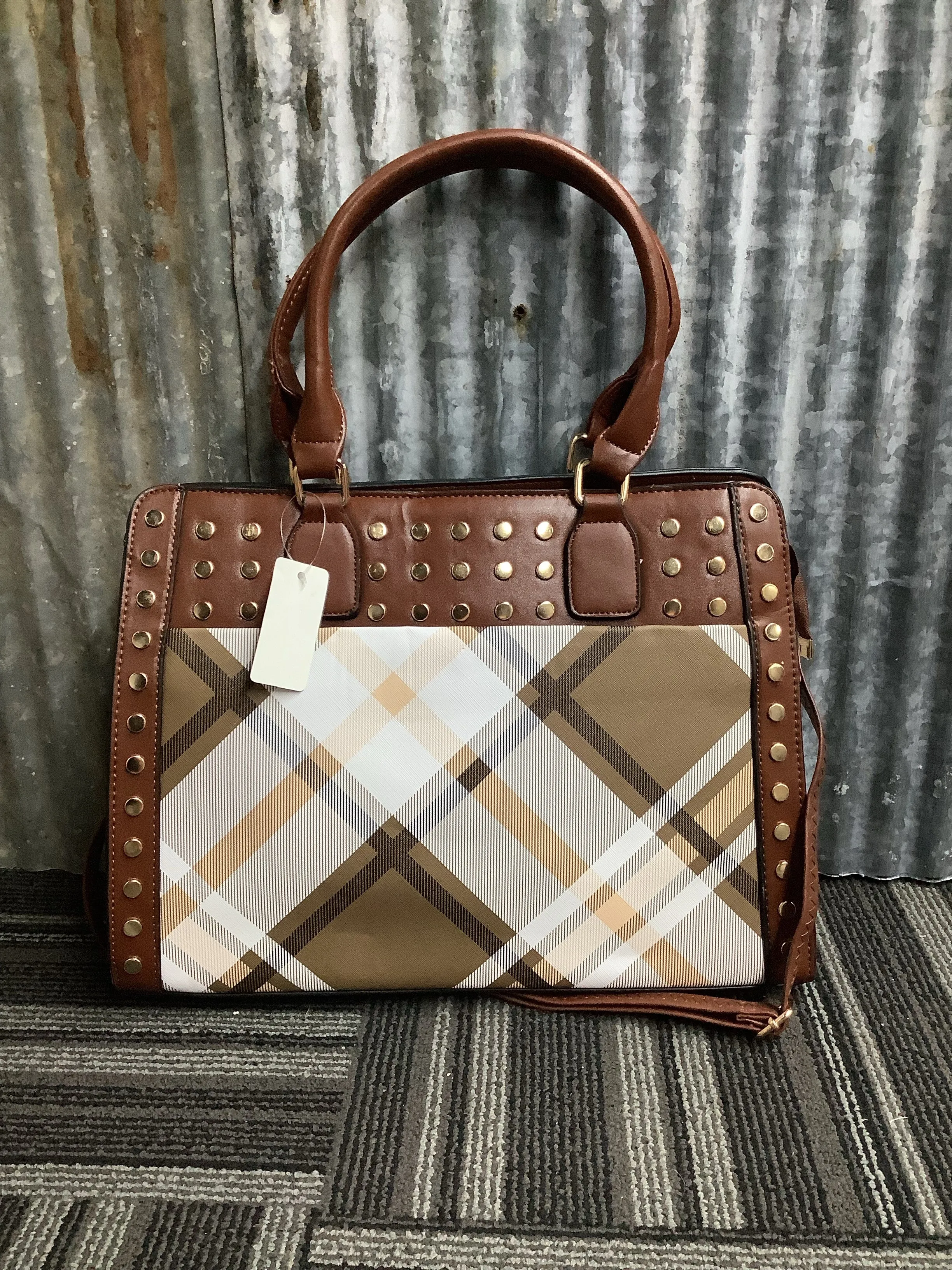 Plaid Purse (Large)