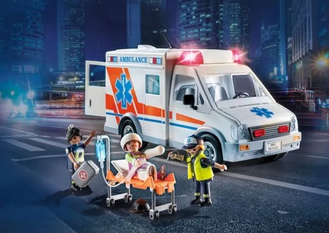 Playmobil City Action - Ambulance with Lights and