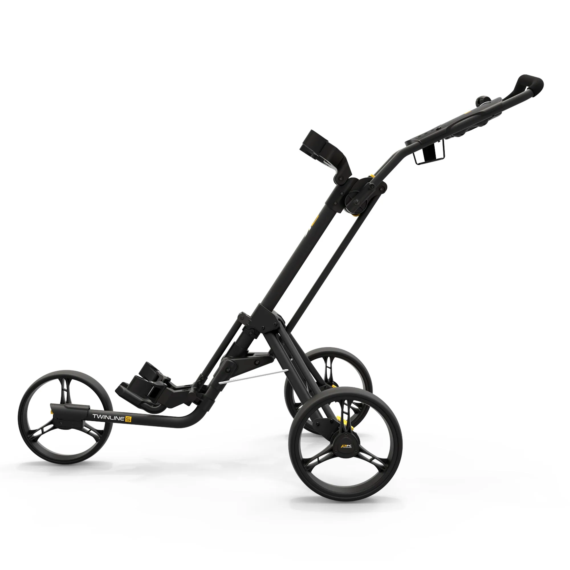 PowaKaddy Twinline 5 Lite Push Cart Trolley 2024