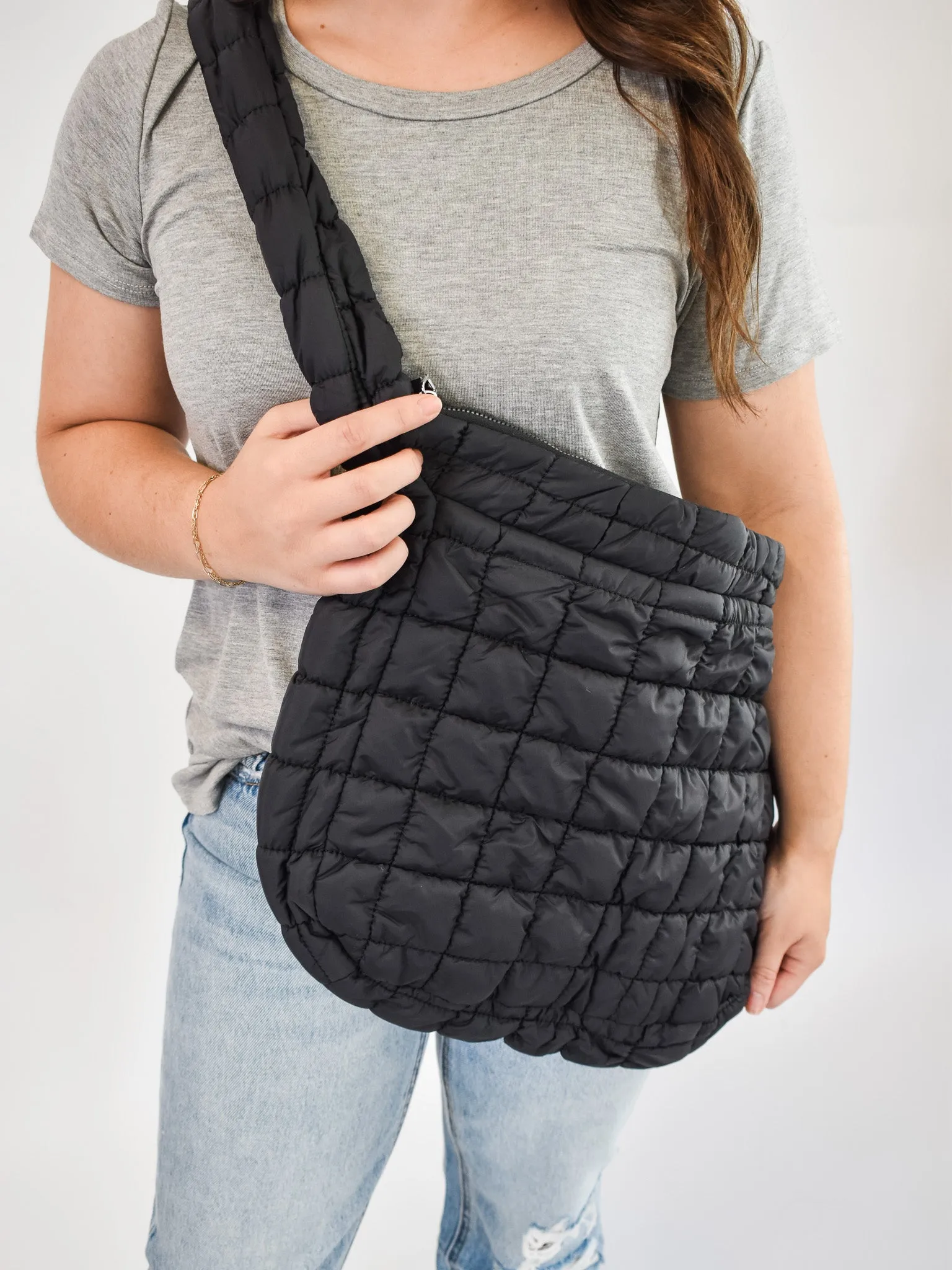 Puffer Shoulder Bag