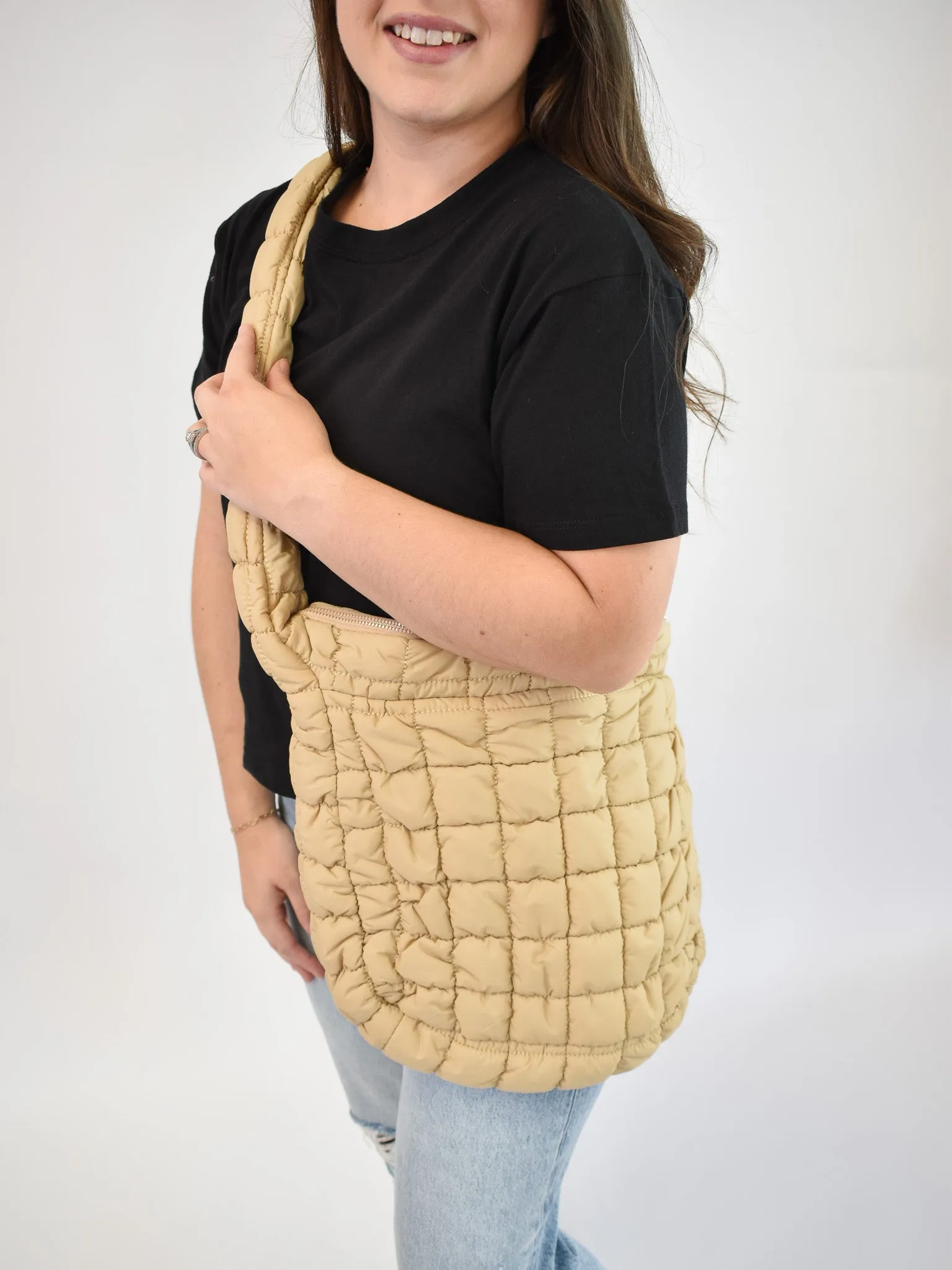 Puffer Shoulder Bag