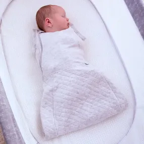 Purflo Swaddle to Sleep Bag 2.5 Tog - Minimal Grey