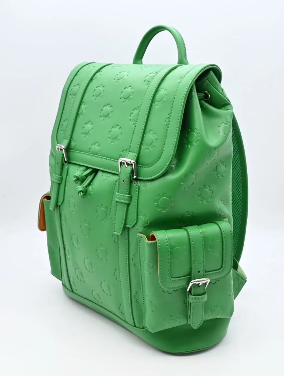 "Travel Gear" Backpack (BOTTEGA GREEN)