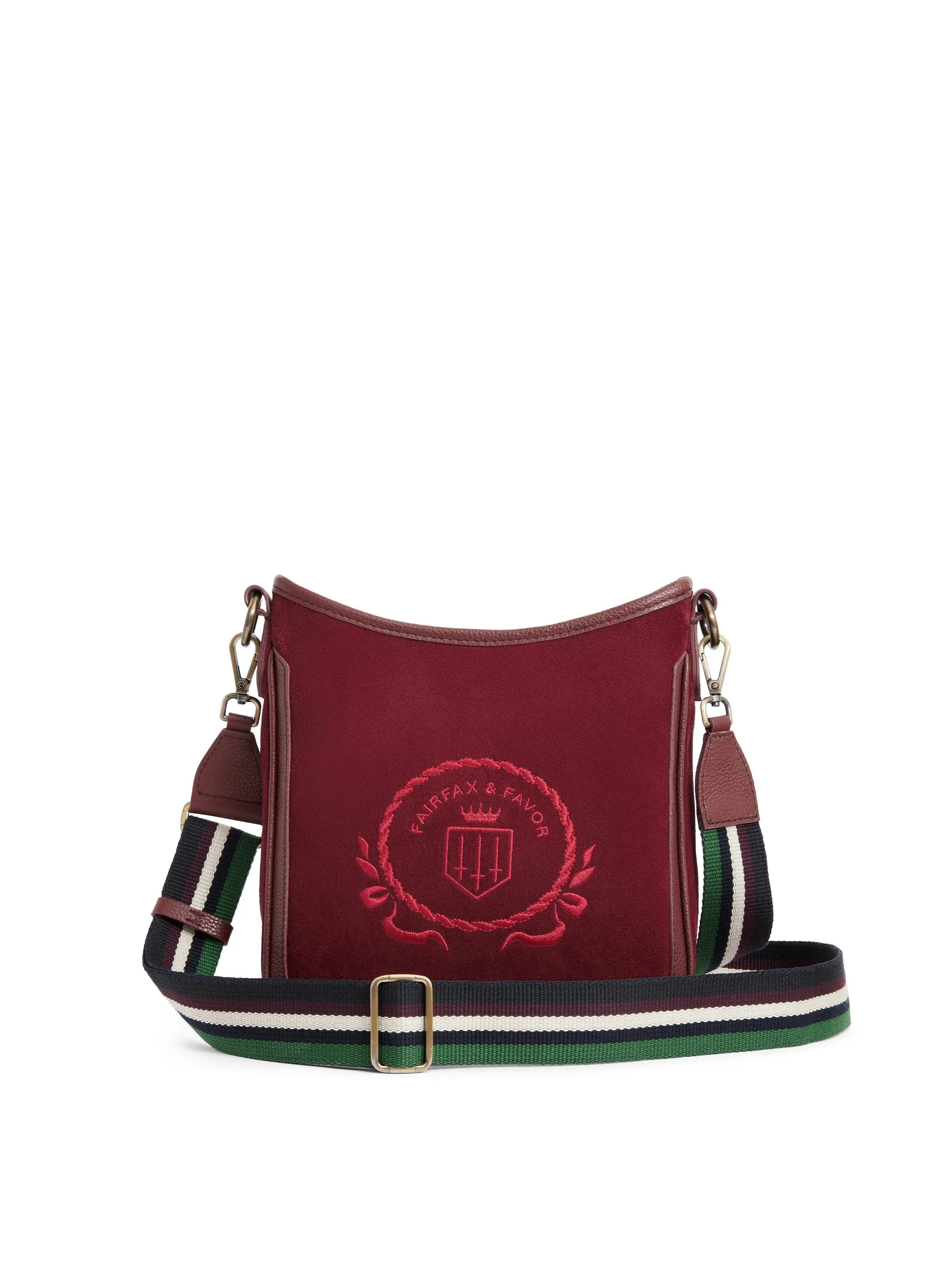 Richmond Messenger Bag - Ruby